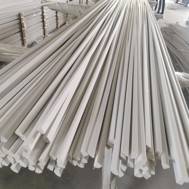 First Tier White Primed Wood Small Shoe Mouldings Or Quarter Round For Baseboard