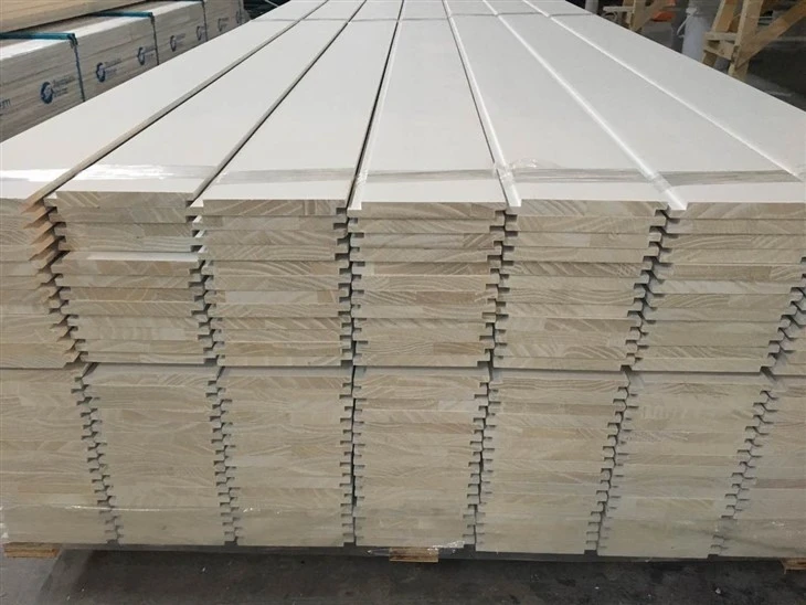 High Performance White Primed Wood Wall Panel