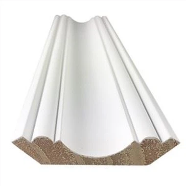 ホワイトプライミングパイントリムクラウンモールディング天井